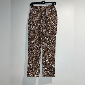 LILLY PULITZER Kelly stretch pants in My Favorite Spot leopard print